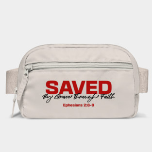 Saved by Grace Through Faith Bag
