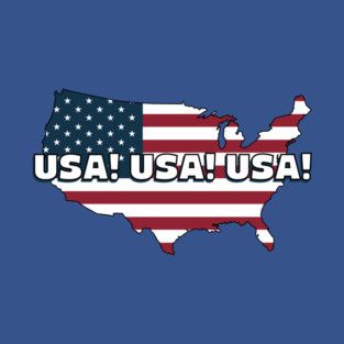 USA! USA! USA! T-Shirt