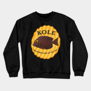 Kole the Potato Chip of the Sea Crewneck Sweatshirt