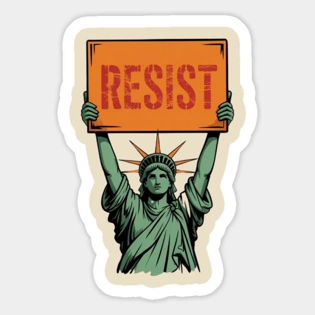 Anti-trump Magnet by Creatifly Graphic Tees