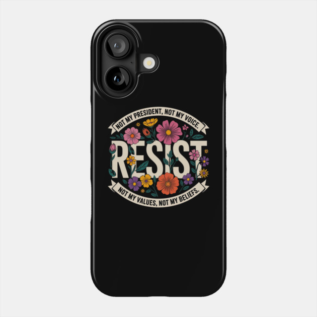 Anti-trump Phone Case by Creatifly Graphic Tees
