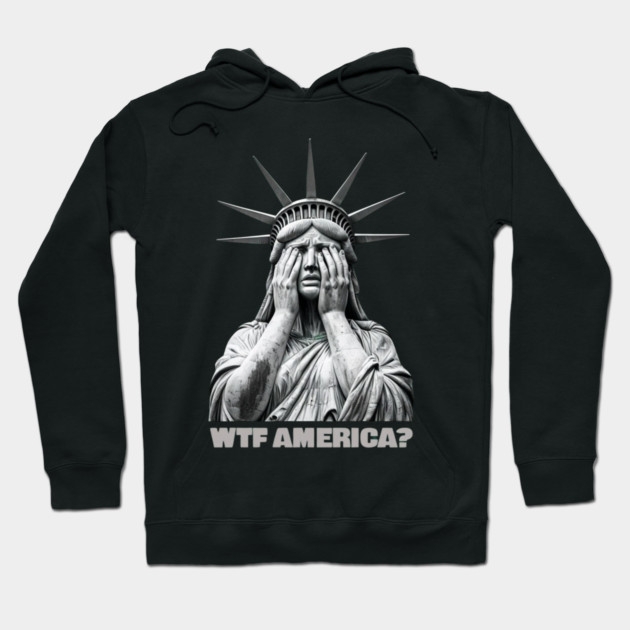 Anti-trump Hoodie by Creatifly Graphic Tees