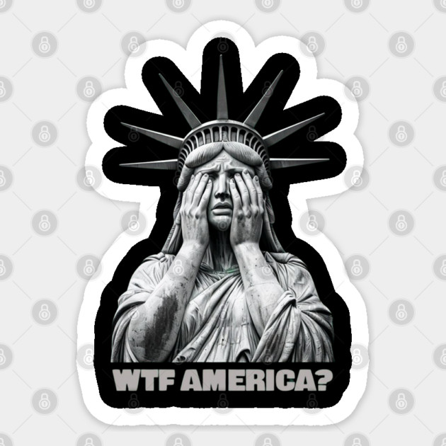 Anti-trump Sticker by Creatifly Graphic Tees