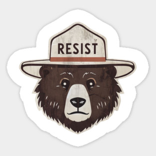 ALT US National Park Resist Service Bear Magnet