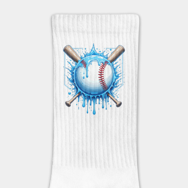 Ice-Cream-Basebal-Drip by JessArty