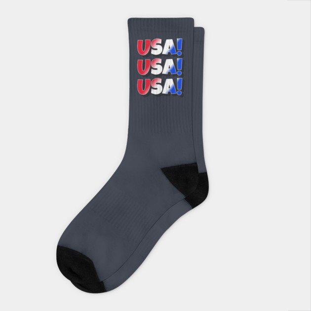 USA! USA! USA! Socks by AWbydesign