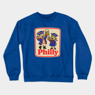 Retro Philly Party Crewneck Sweatshirt