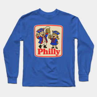 Retro Philly Party Long Sleeve T-Shirt