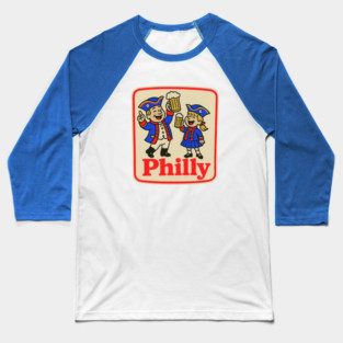 Retro Philly Party Baseball T-Shirt