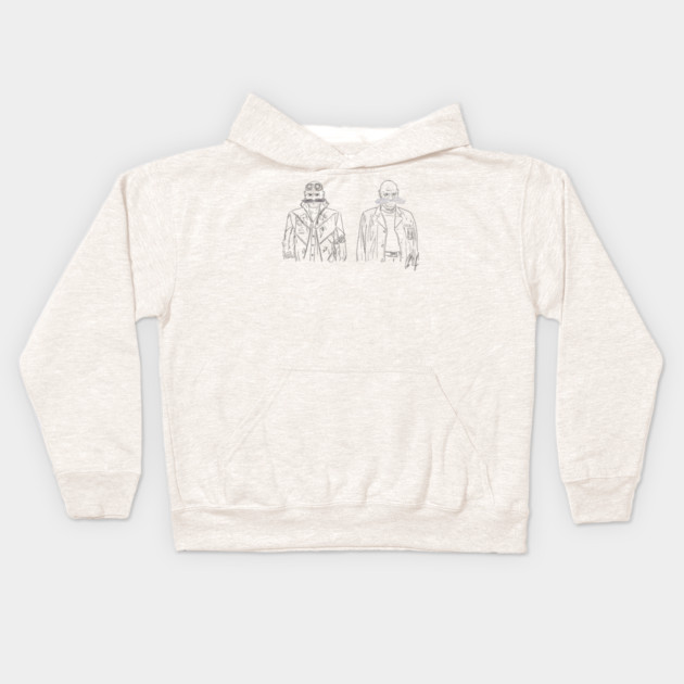 Sonic the Hedgehog 3: The Robotniks [Outline] Kids Hoodie by 51Deesigns