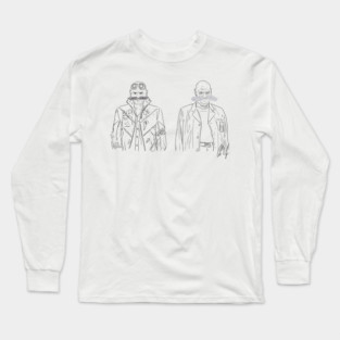 Sonic the Hedgehog 3: The Robotniks [Outline] Long Sleeve T-Shirt