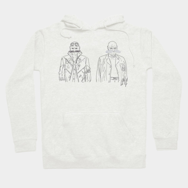 Sonic the Hedgehog 3: The Robotniks [Outline] Hoodie by 51Deesigns