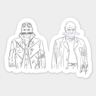 Sonic the Hedgehog 3: The Robotniks [Outline] Sticker