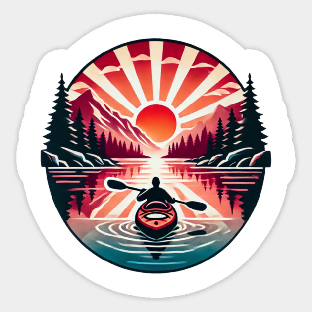 Kayaking Sticker by BA