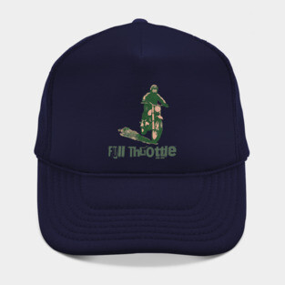 Full Throttle Retro Motorcycle Hat