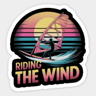 Wind Surfer Sticker
