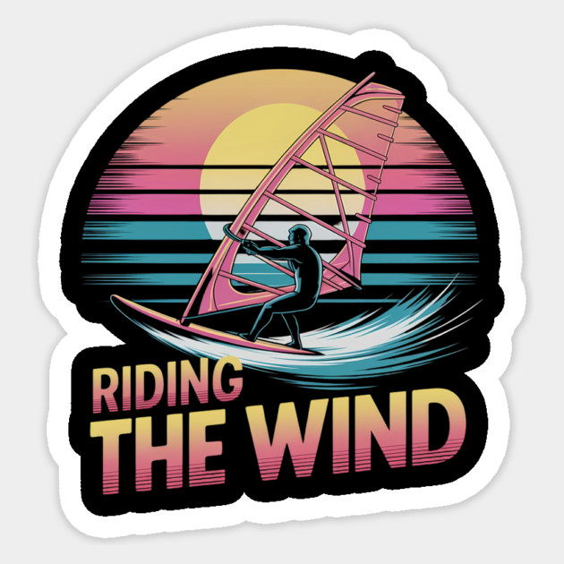 Wind Surfer Sticker by BA