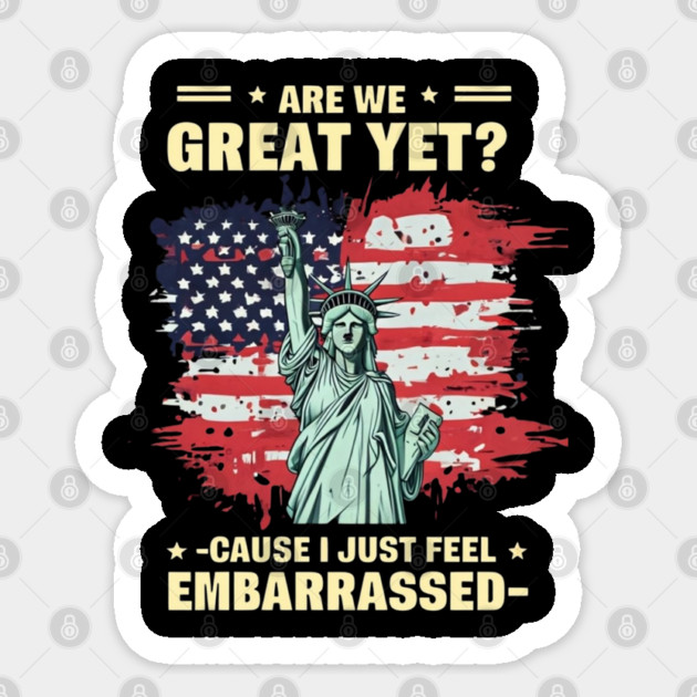 Anti-trump Sticker by Creatifly Graphic Tees