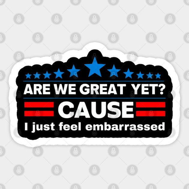 Anti-trump Sticker by Creatifly Graphic Tees