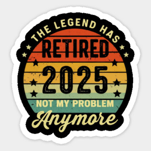 Officially-Retired-2025 Sticker