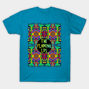 The Flaming Lips - Rainbow Pride Pattern T-Shirt
