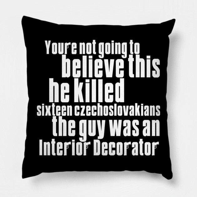 The Sopranos Pine Barrens Pillow by Low Life Shirts