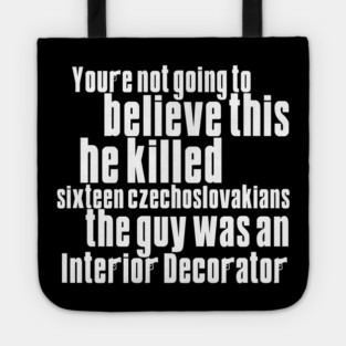 The Sopranos Pine Barrens Tote