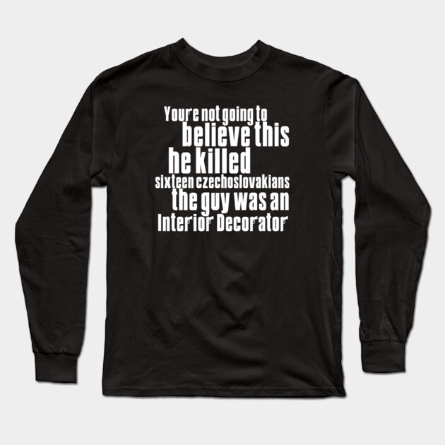 The Sopranos Pine Barrens Long Sleeve T-Shirt by Low Life Shirts