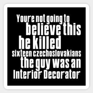 The Sopranos Pine Barrens Sticker