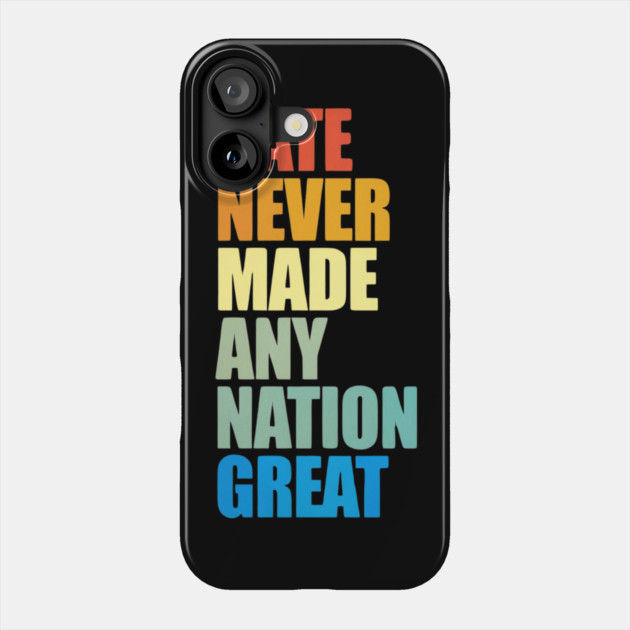 Anti-trump Phone Case by Creatifly Graphic Tees