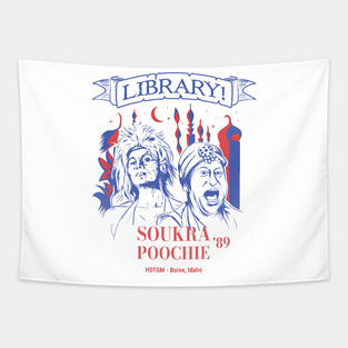Vote Soukra & Poochie Tapestry