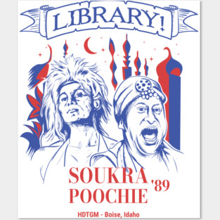 Vote Soukra & Poochie Posters and Art