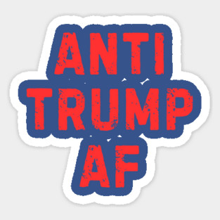 Anti-trump Sticker