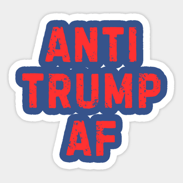Anti-trump Magnet by Creatifly Graphic Tees