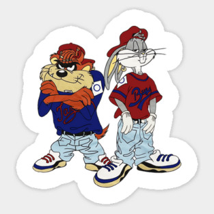 90s Rabbit Look Classic T-Shirt Magnet