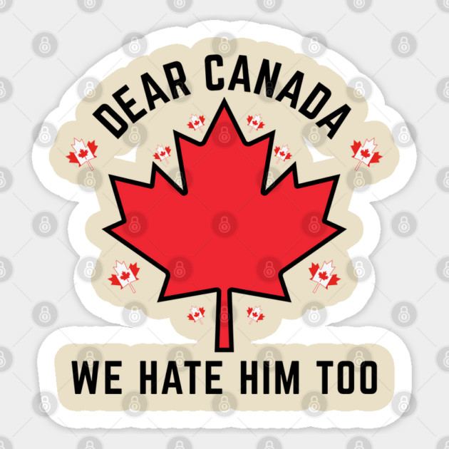 Anti-Trump Sticker by Creatifly Graphic Tees