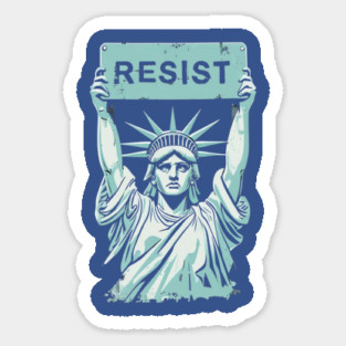 Anti-Trump Resist Not My President Magnet