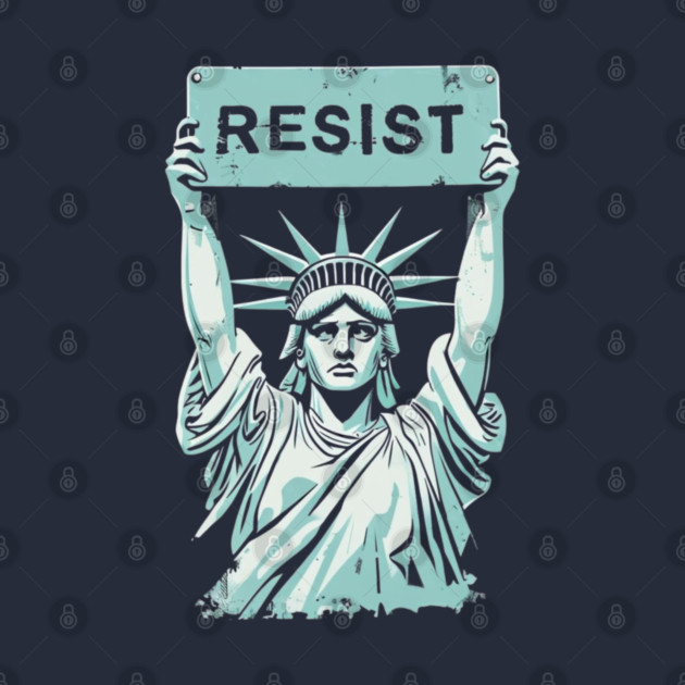 Anti-Trump Resist Not My President by Creatifly Graphic Tees