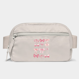 Cute Preppy Pink Bows Bag