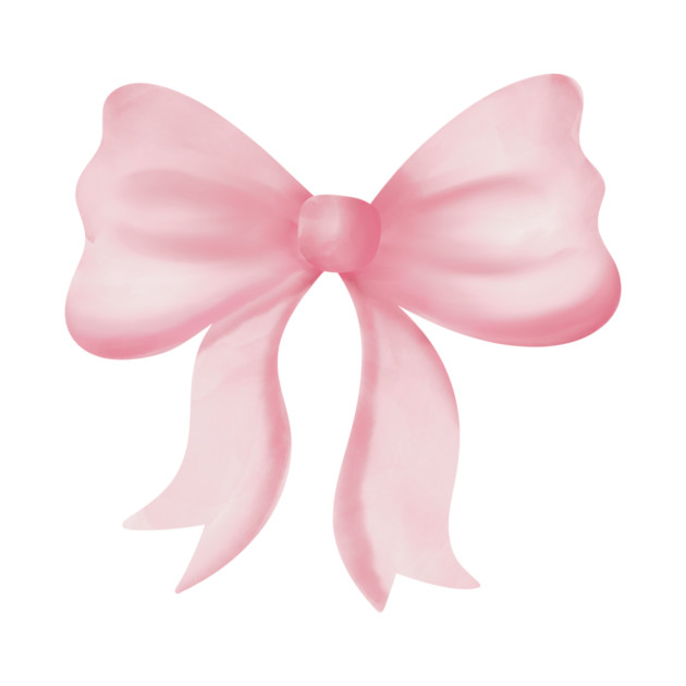 Cute Preppy Pink Bows by Taylor Thompson Art