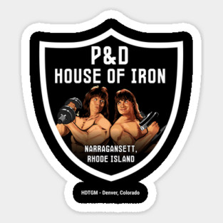 House of Iron Sticker