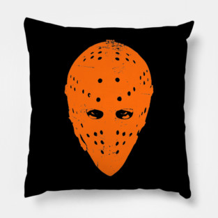 Retro Flyers Philadelphia Ice Hockey Mask Pillow