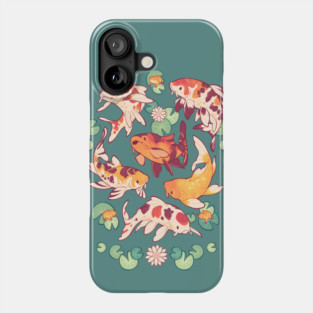 Koi Pond Phone Case