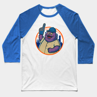 Fuzzy Fanatic - Baseball Mascot Vibes Baseball T-Shirt