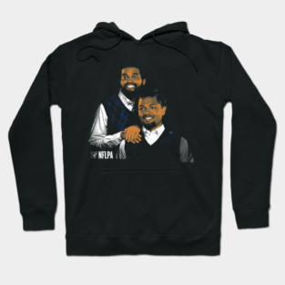 Caleb Williams & Rome Odunze Chicago Step Brothers Hoodie