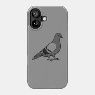 City Pigeon – Minimalist Urban Bird Phone Case
