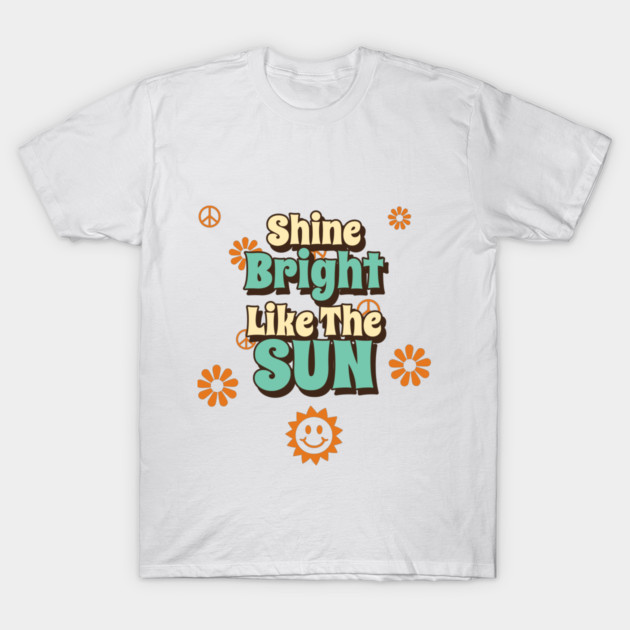 Shine Bright Like the Sun Solar Energy T-Shirt by Lamount Tees