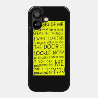 Unforgiven 2 Lyrics Phone Case