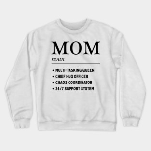 Mom Definition Crewneck Sweatshirt
