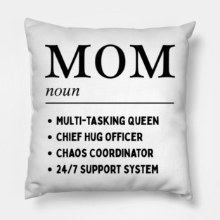 Mom Definition Pillow